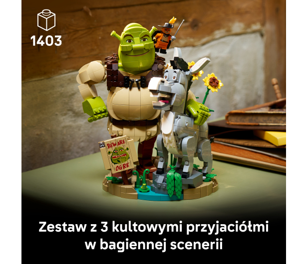 LEGO 72423 Shrek, Osioł i Kot w butach - 1547409 - zdjęcie 4